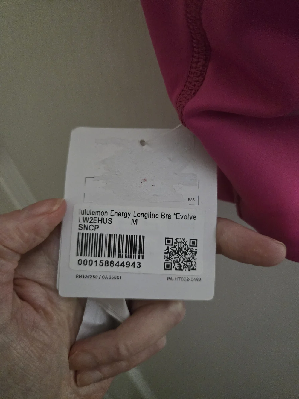 Lululemon Energy Longline Bra
